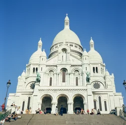 View of the facade, built in 1874-91 to commemorate the Franco-Prussian War